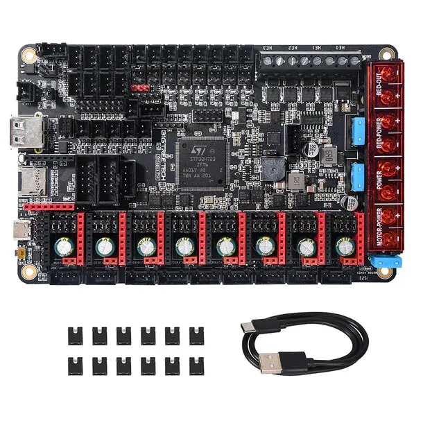 3D Printer control board BTT Octopus pro V1.0 with chip F429 Version 32bit TMC2209 TMC2208 Mainboard support 60V