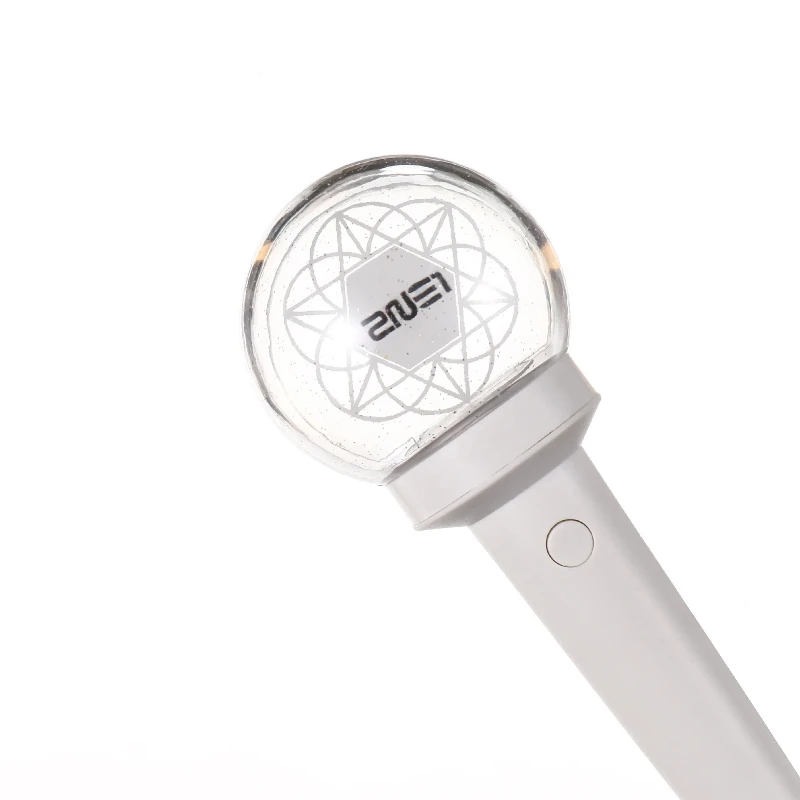 Kpop 2ne1 Mini Lightstick Key Ring Glow Stick Keychains لمحبي 2ne1 Lightstick Gift