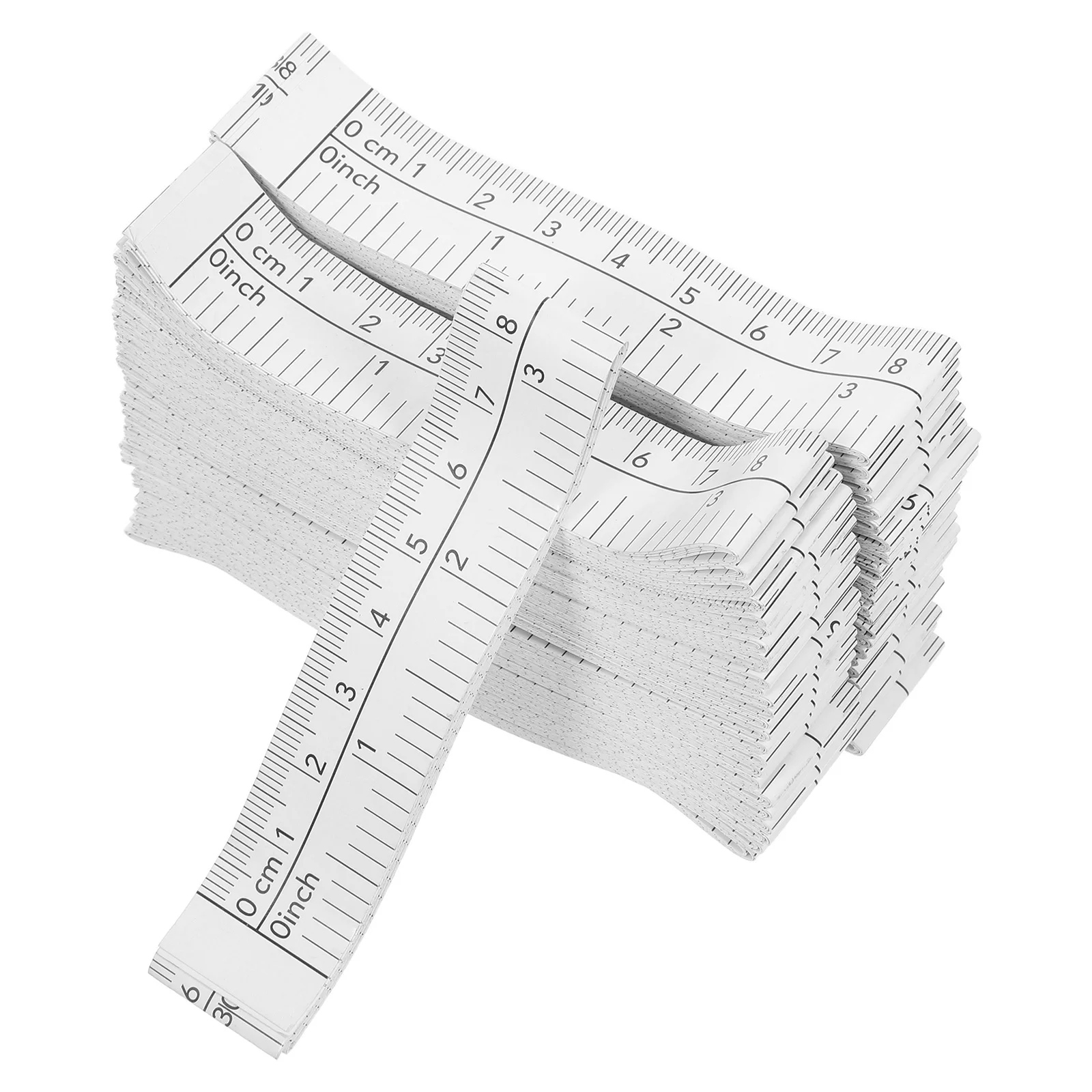 

50 pcs Double Sided Paper Tape Measure 150Cm Precision For Wound Body Head Circumference Measuring Lightweight Flexible Ruler