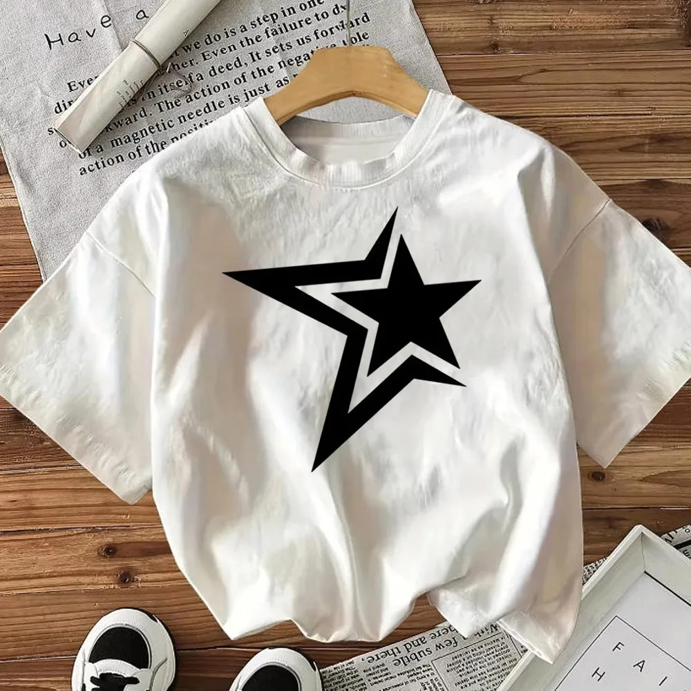 Y2k Star Girl t-shirt women 2000s japan gothic shirt anime manga goth dollette meme