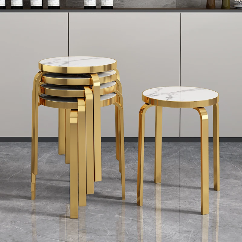 

Free Shipping Dinning Stool Industrial Organizer Makeup Nordic Dinning Stool Multifunctional Aesthetics Meuble Kitchen Furniture