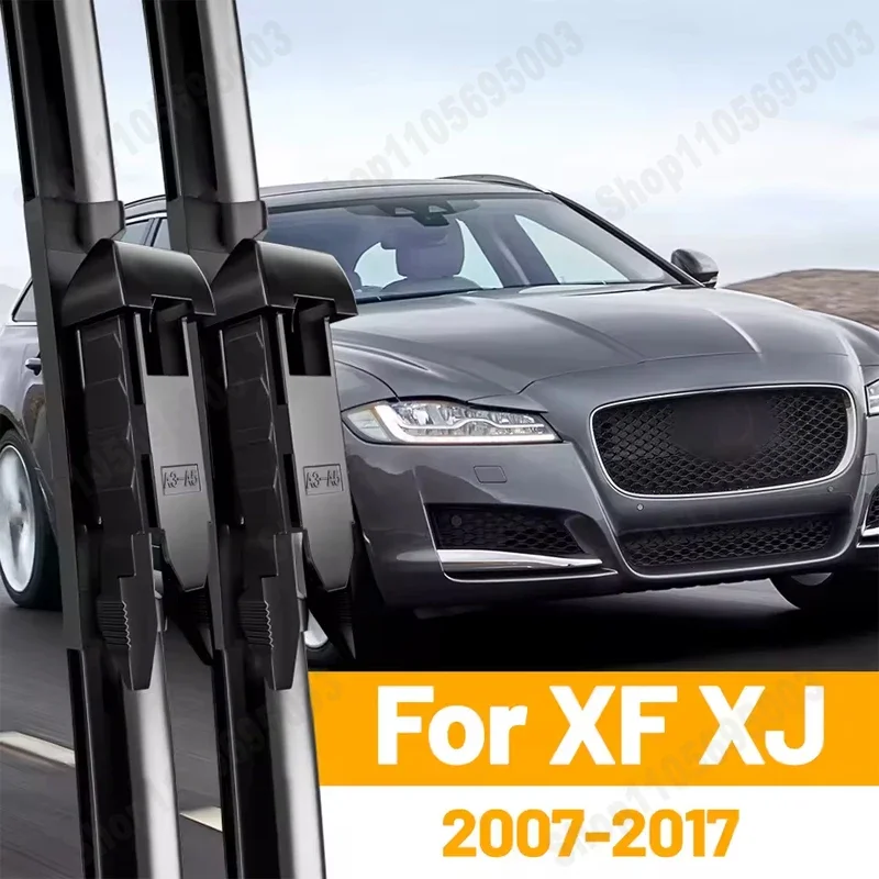 Wiper Front Wiper Blades For Jaguar XF 2007-2015 2008 2009 Windshield Windscreen Front Window For Jaguar XJ 2009-2017 2319