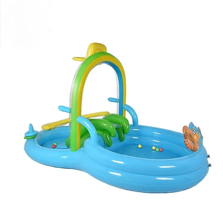 Hot Selling Inflatable Water Slides Garden Water Park Kids Pool inflatable With Slide