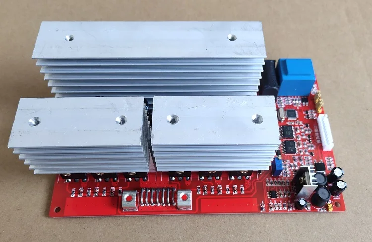 Full Chip Màn Hình LCD Hiển Thị Tần Số Công Suất Inverter PCB Board 12V Đến 60V Tướng Phiên Bản Tiếng Anh