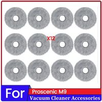 A04V 17PCS Accessories Kit For Proscenic M9 Robot Vacuum Cleaner Replacement Accessories Washable Cleaning Cloth
