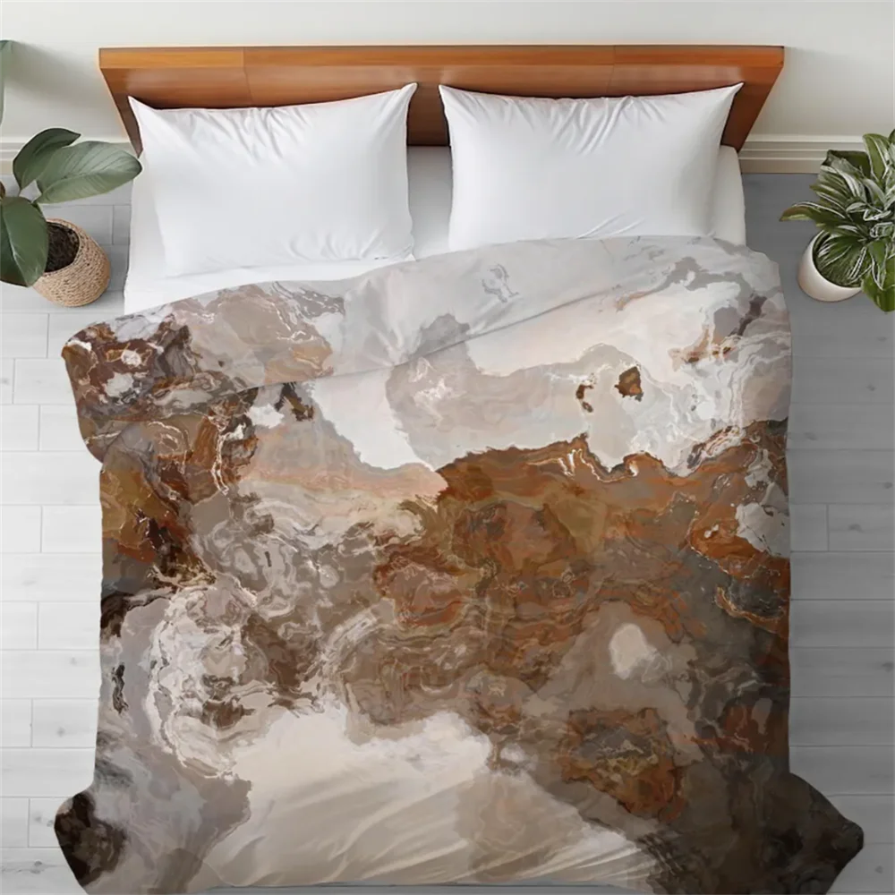 Duvet Cover With Abstract Art In King, Queen Or Twin, Silky Smooth Microfiber, Contemporary Bedroom Decor, Modern Bedding, Ball