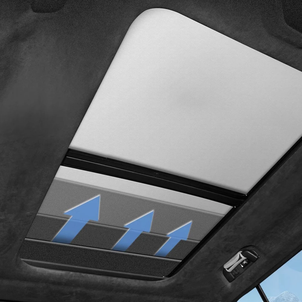 

Fit For Chery Jetour Traveler T2 Sunroof Sunshade Electrostatic Adsorption Type Sunroof Sunshade Insulation Sunshade Shield