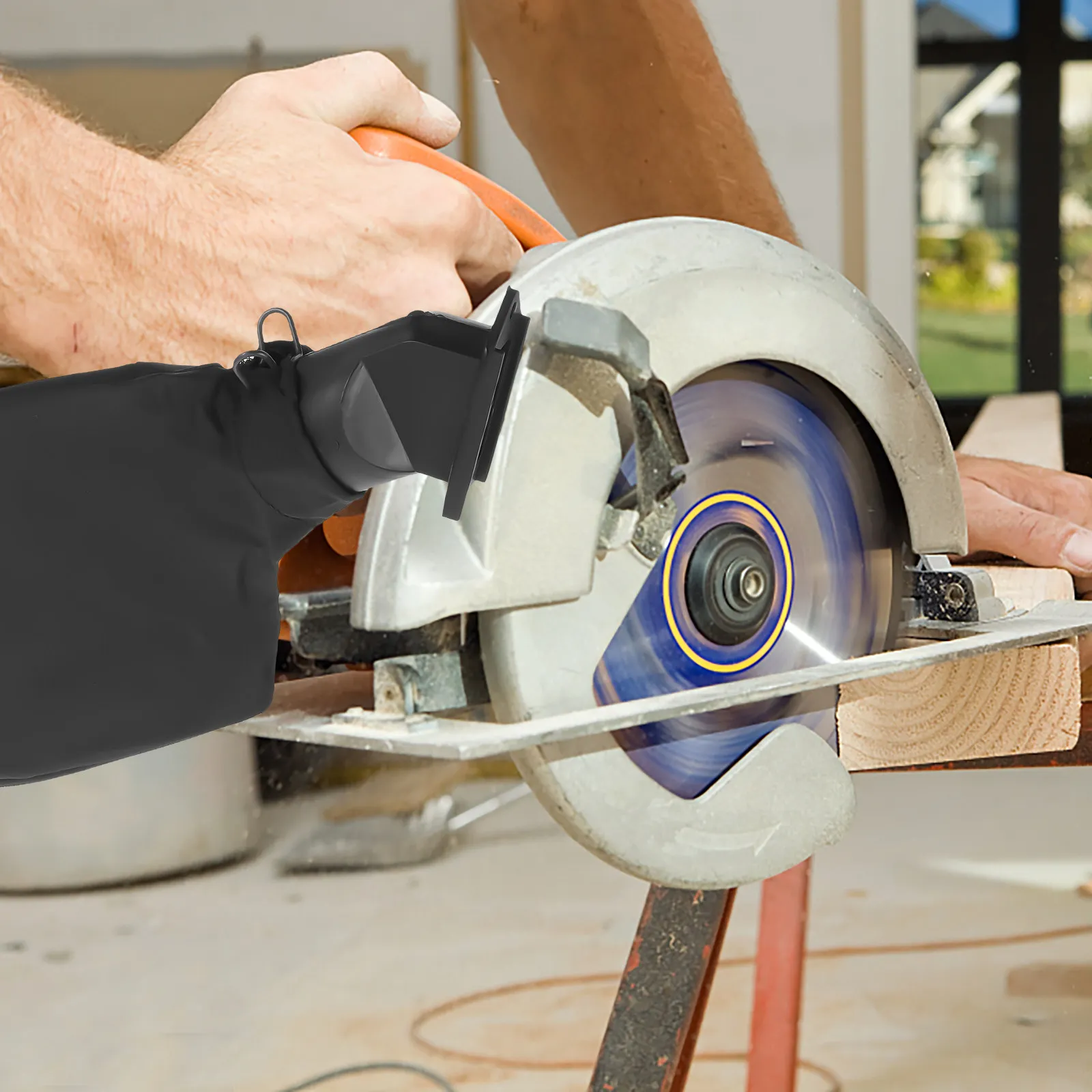 

Долговечный мешок для сбора пилокойлосвердловой пыли для подставки для торцовочной пилы, мешок для пылеудаления с выходным отверстием для индивидуальной настройки