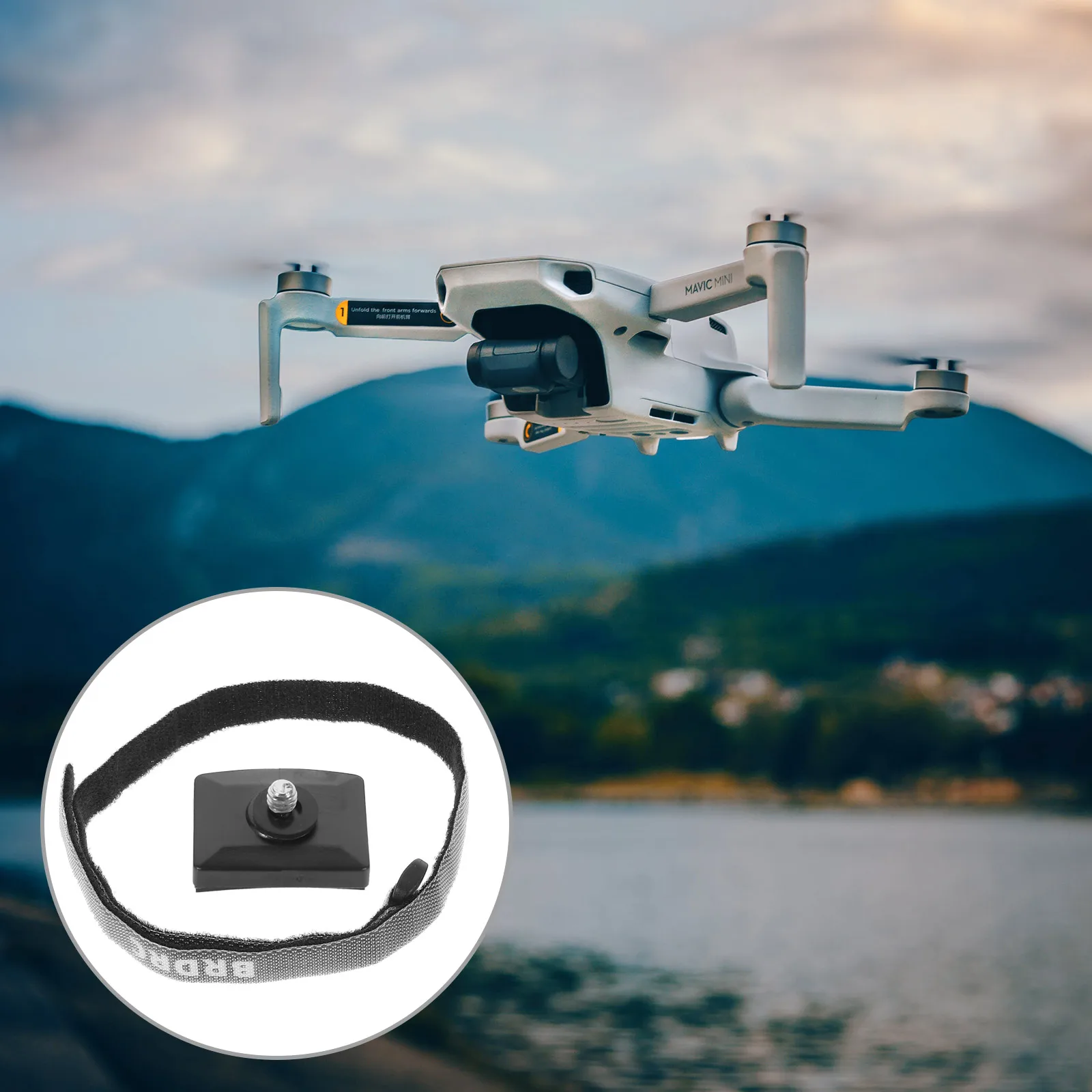 

Camera Mount Accessories Universal Clamp Holder Extended Adapter Camera Drone Rubber Pad Sticker Quadcopter Bracket