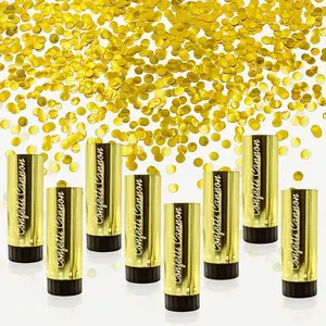 Poppers Confetti für Hochzeit, Geburtstag, Studenten, Babyparty, Geburtstag, Weihnachtsdekorationen, Neujahrsquellen 12 Hauptrang Kanone - №10