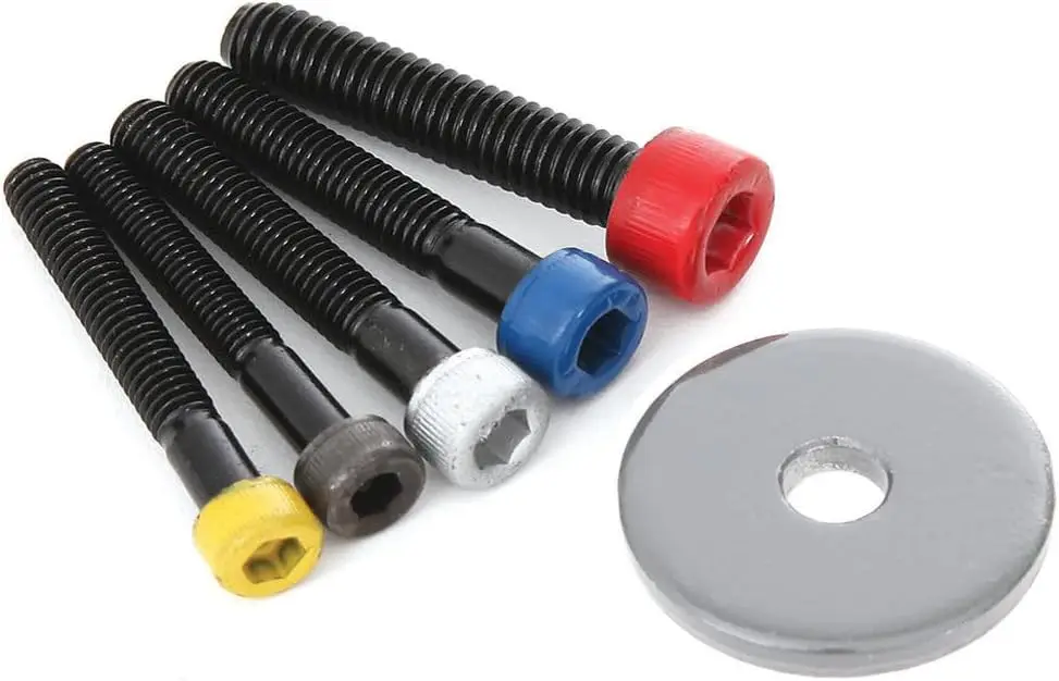 

Shaft Adaptor Remover Kit for Golf Clubs with 5 Color-Coded Screws