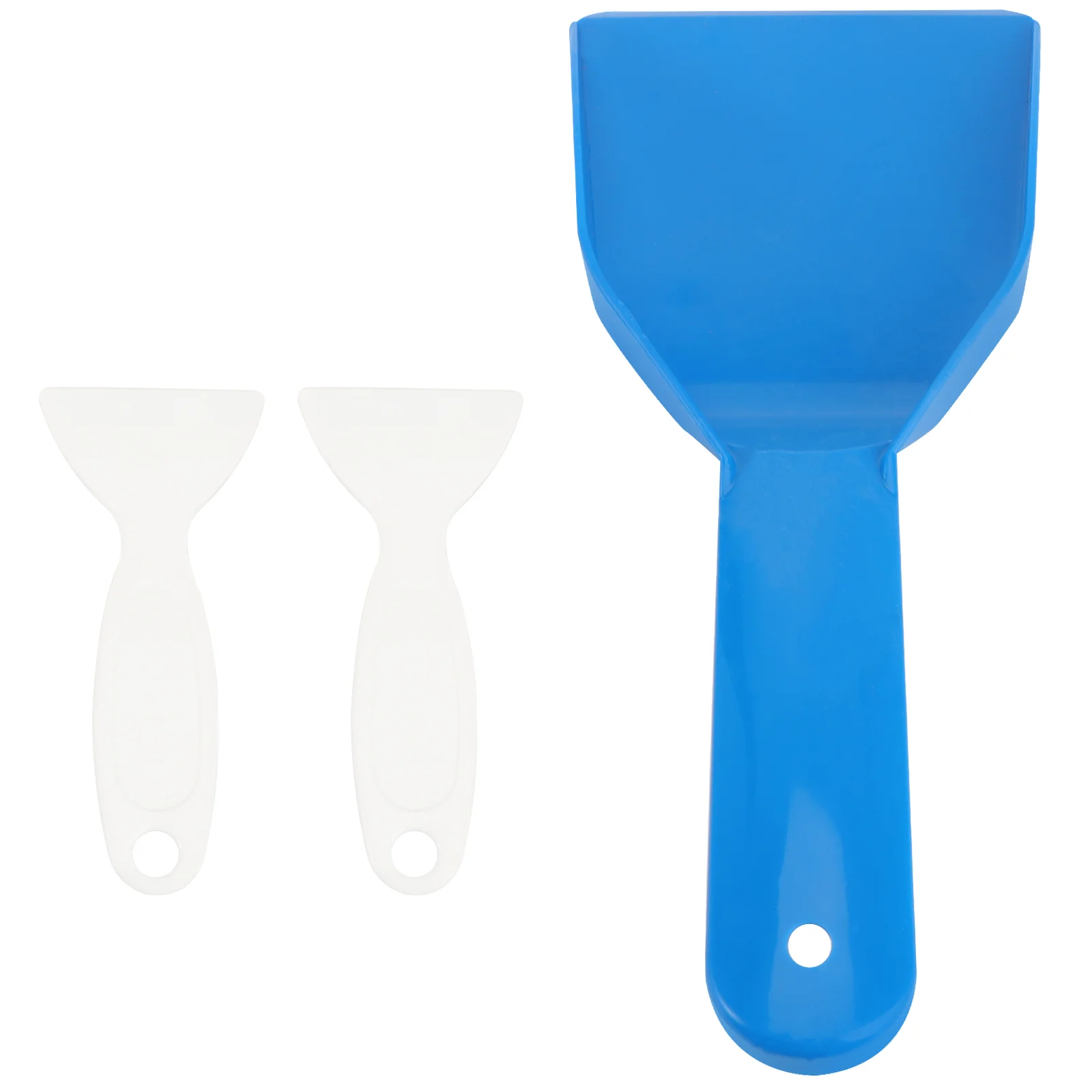 3 Pcs Car Refrigerator Deicing Fridge Ice Scraper Large Kitchen Freezer Blue