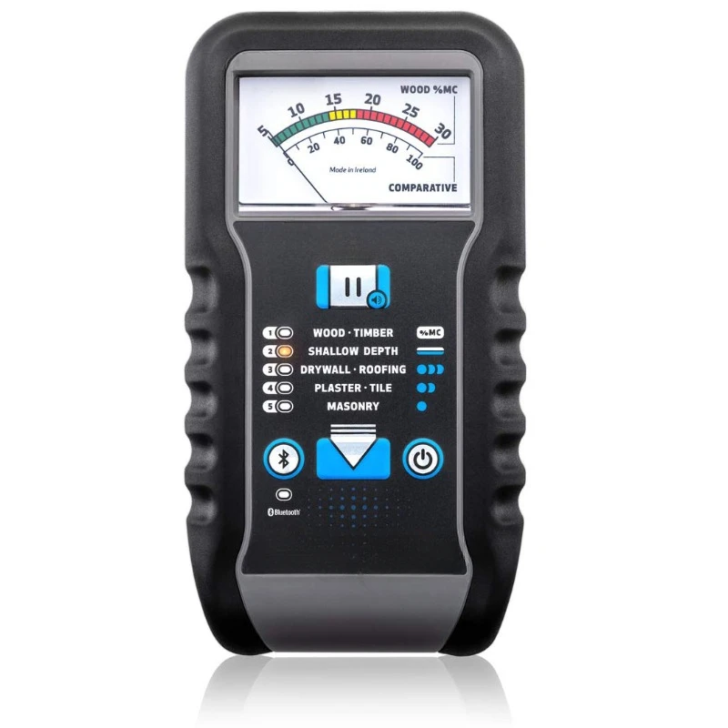 Moisture Encounter ME5 | Pinless Meter for Measuring Moisture Content in Wood, Drywall & Building Materials