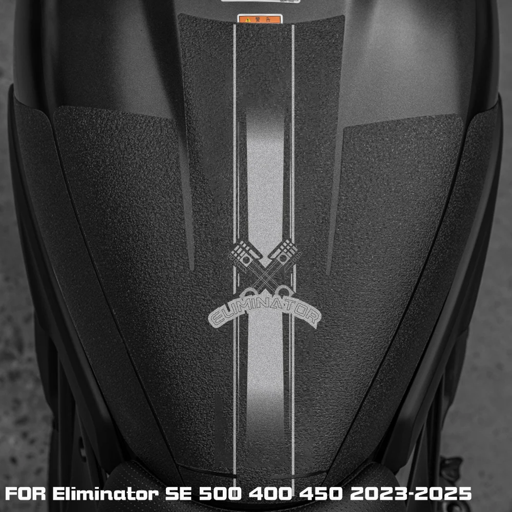Para Kawasaki Eliminator SE 500 400 450 2023-2025 Protector de almohadilla de depósito para motocicleta pegatina calcomanía Gas rodilla tanque almohadilla de tracción lateral