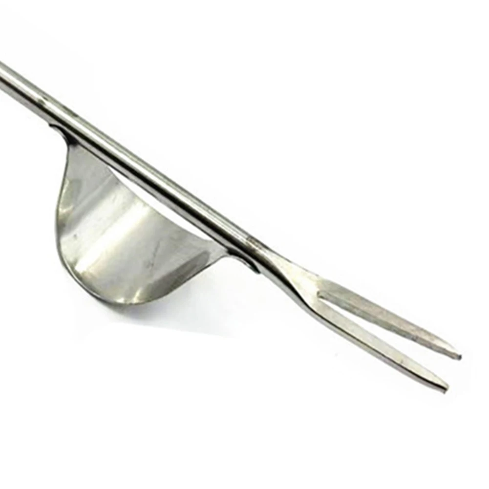 

1PCS Manual-Weed Remover With V-Shaped Fork Long Handle Garden Lawn Weeder Stainless Steel For Easily Removing Weeds ﻿