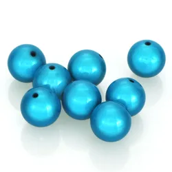 Miracle 18MM Perle Magique Acrylic Sprayed Magic Round Spacers Charm Beads For Diy Bracelets Necklaces Making