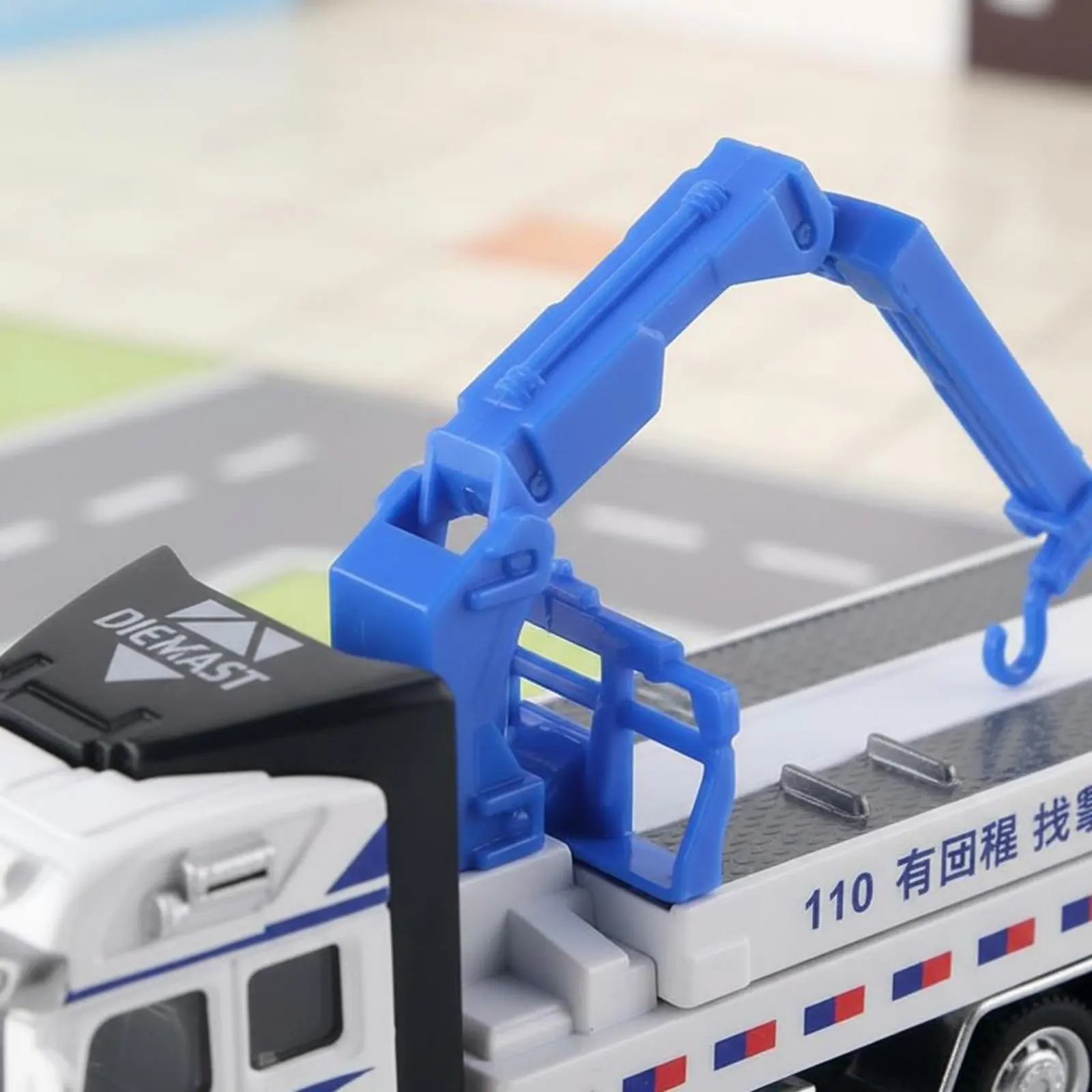 車とヘリコプターの可動部品付きおもちゃの乗り物-警察の運搬車のおもちゃ-警察の緊急車両セット-リアルなデザイン