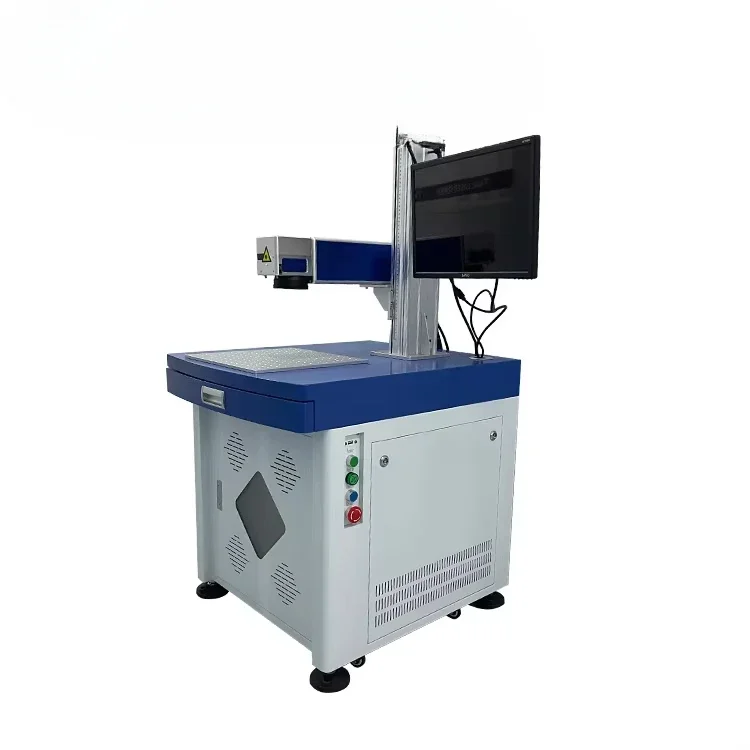 5W UV Laser Marking Machine And Laser Engraving Machine Glass Plastic Paper Cloth Stand FIber Laser Marking Machine