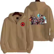 Cartoon Helluva boss Double Sided Zip Hoodie | Gift | Cartoon