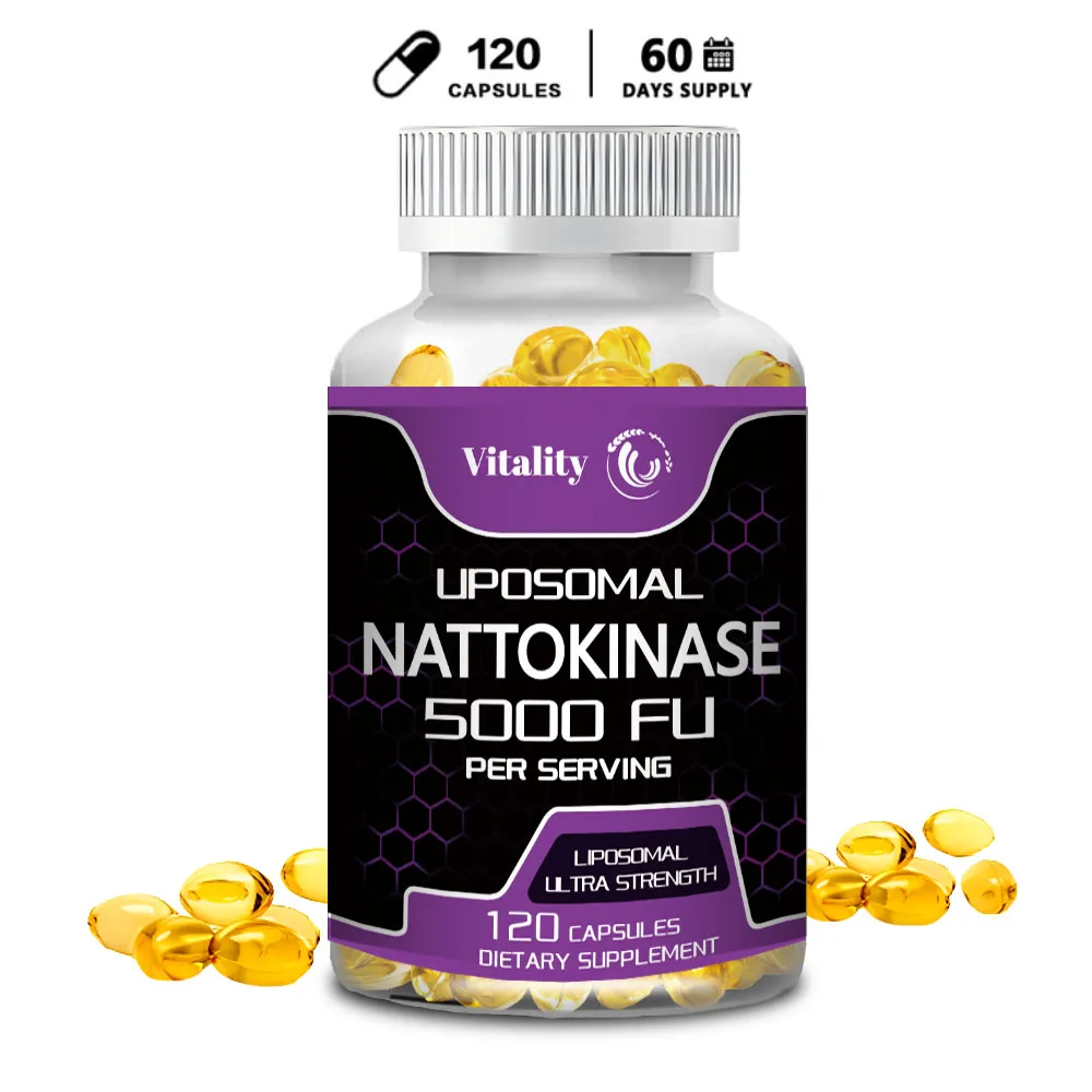 

Vitality Nattokinase капсулы для очистки кровеносных сосудов, капсулы для предотвращения артериального давления и улучшения здоровья кровеносных сосудов.