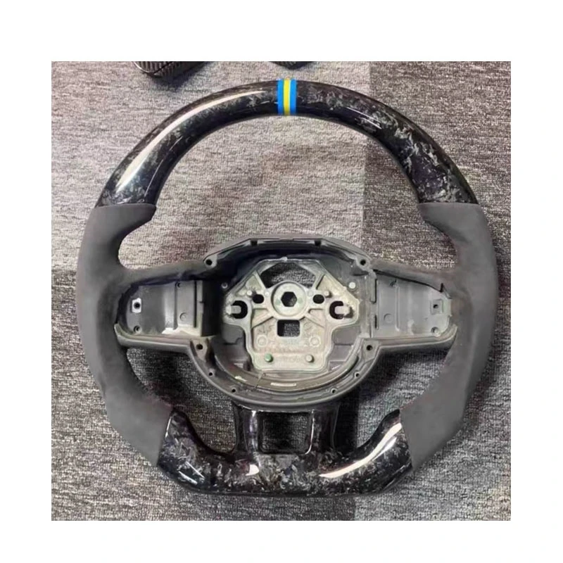 Customize Leather Steering Wheel Car Accessories for Volvo XC60 XC40 XC90 S60 S90 V60 V40 Modify Carbon Fiber Steering Wheel