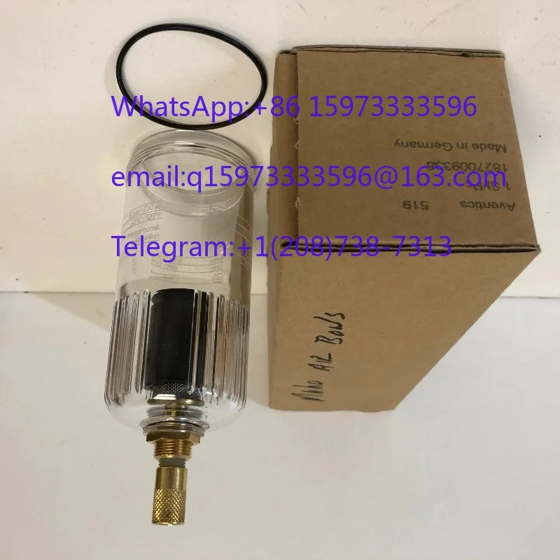 1827009338 Pneumatic Filter Gas Cup Automatic Drain 50cm³ Polycarbonate Bowl 1.5-16bar Compressed Air System Part