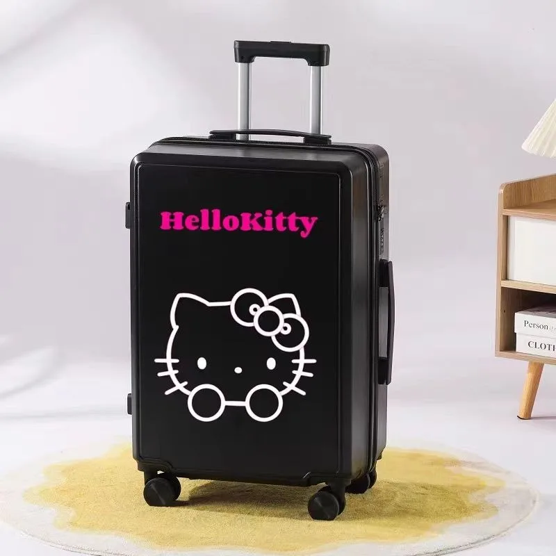 

Cinnamoroll Kuromi Anime Kawaii Sanrio Ins Travel Case Student Cute Cartoon Pochacco Trolley Storage Box Gifts for Girls