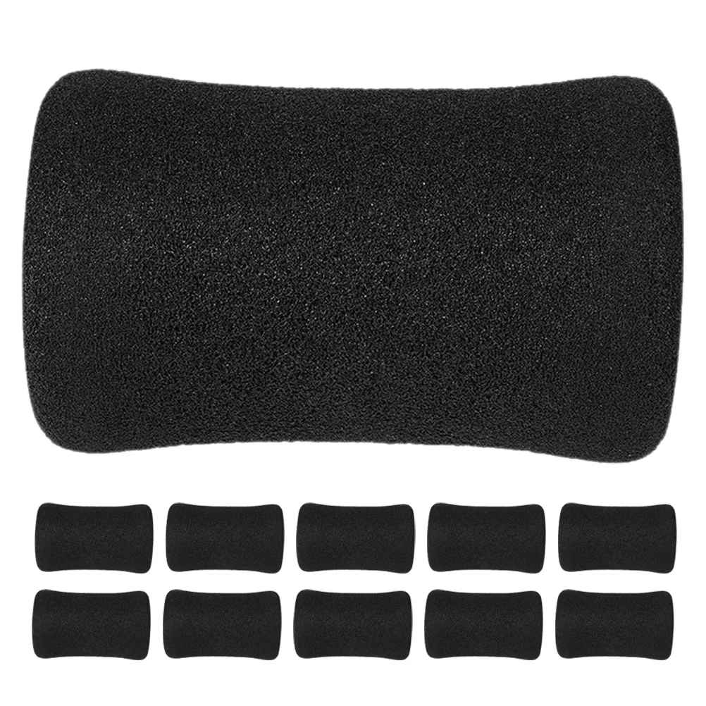 

12Pcs Exercise Machine Replacement Sleeves Soft Yet Strong Foam Pads for Ab Training Benches Leg Extension Covers