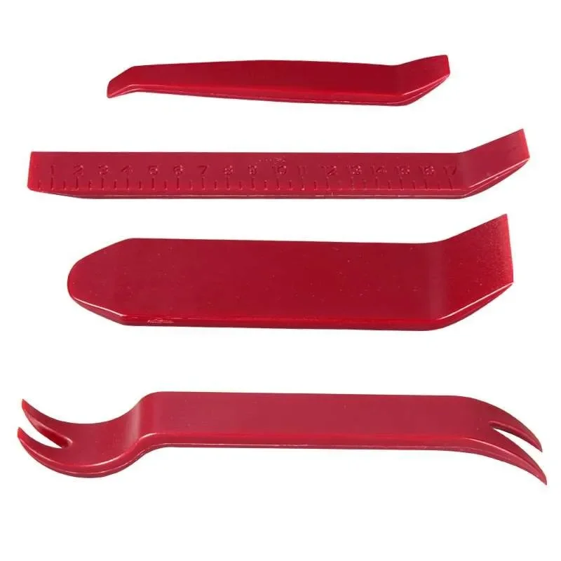 Car Audio Removal Tool 4-piece Set, Seamless Interior Door Splint Pry Plate