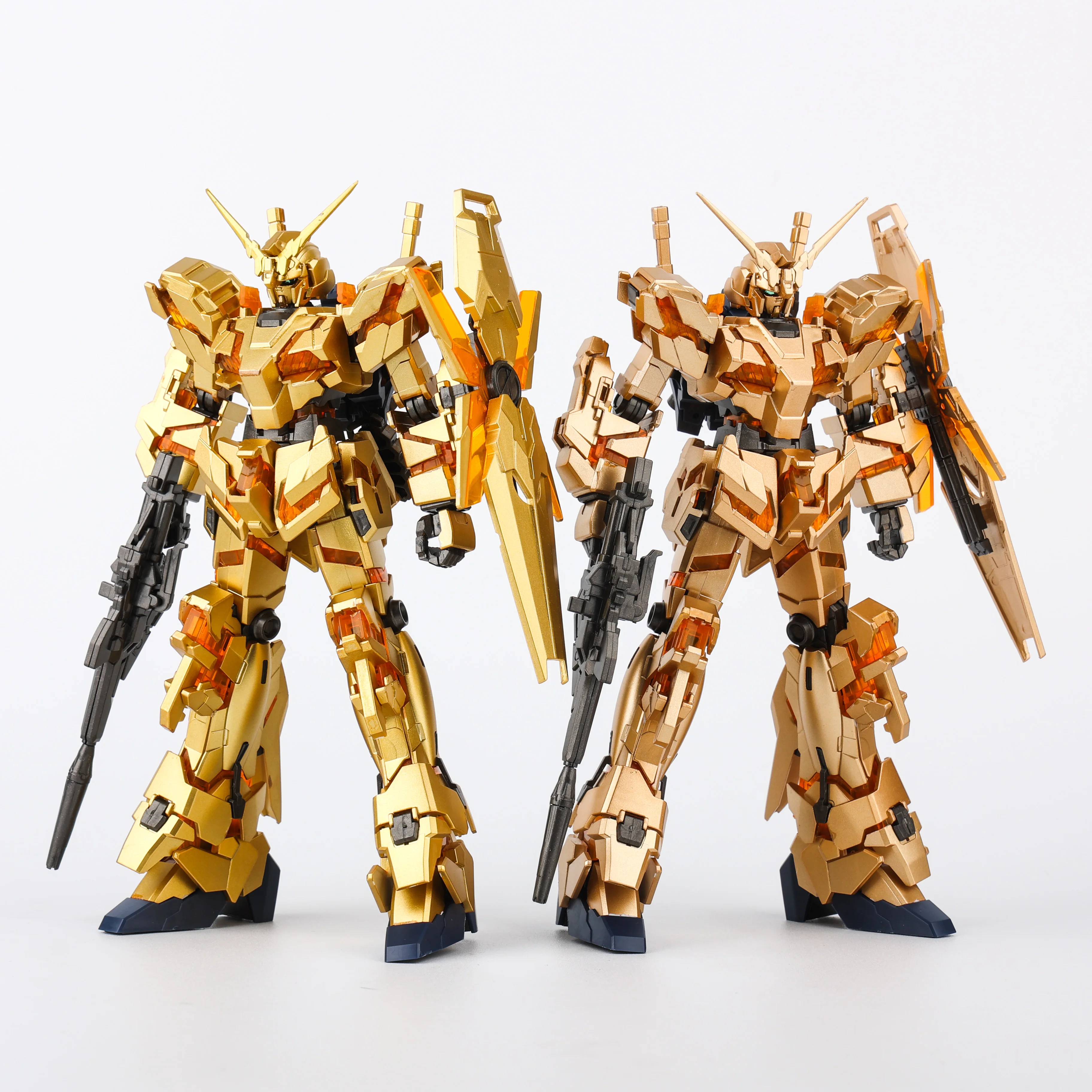 

HG Golden Gemini Unicorn Destruction Mode 1/144 Champagne Gold Luxury Gold Assembly Model Kit Action Figures Doll Toy Boys Gift