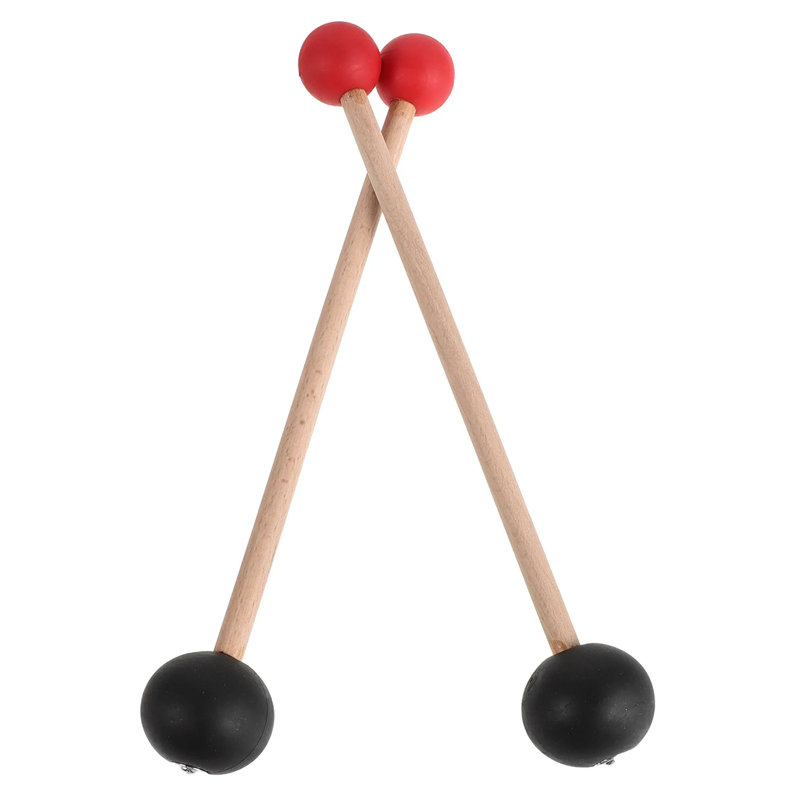 

2Pcs Singing Bowl Mallet Double-Ended Rubber Tipped Sound Bowl Stick 8.7 Long Meditation Music Percussion Tibetan Sound Tool