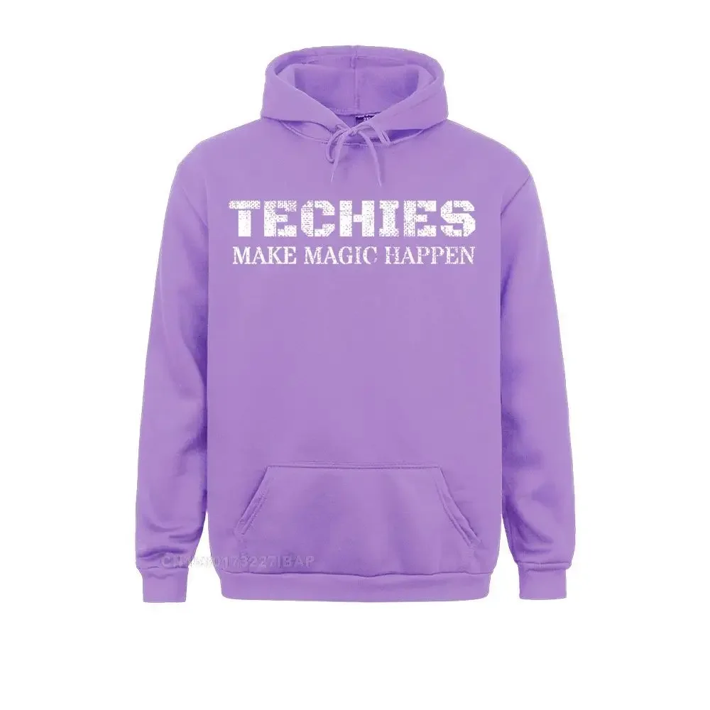 Stage Crew Techies Make Magic Happen Funny Hoodie Classic Hoodies for Men Special April FOOL DAY Sweatshirts Outdoor Sportswears