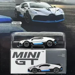 MINIGT 1:64 LBWK Skyline R32 DIVO F1 R34 Diecast Car Model Toys Over Plastic Packaging