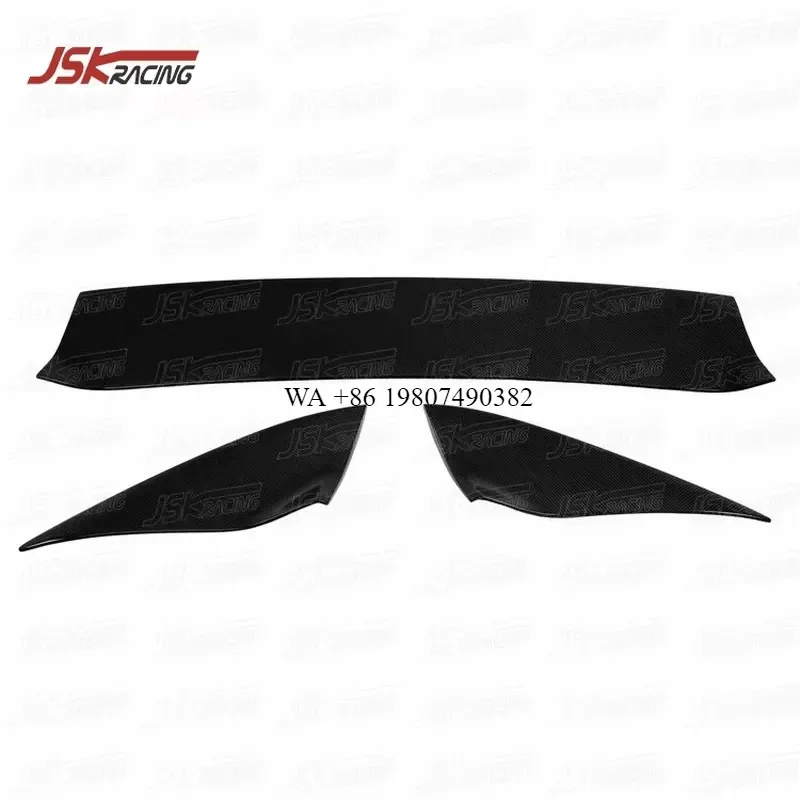 Wmwmnu Dry Carbon Fiber Rear Trunk Lid Spoiler Duckbill Wing for 812 2017-2020 Mans Style Tail Wing Auto Body Kit
