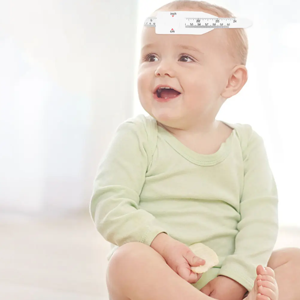 

2 шт. измерительные ленты для измерения окружности головы для детей, из мягкого полипропилена, с гладкими краями, точный инструмент для измерения тела, для дня рождения