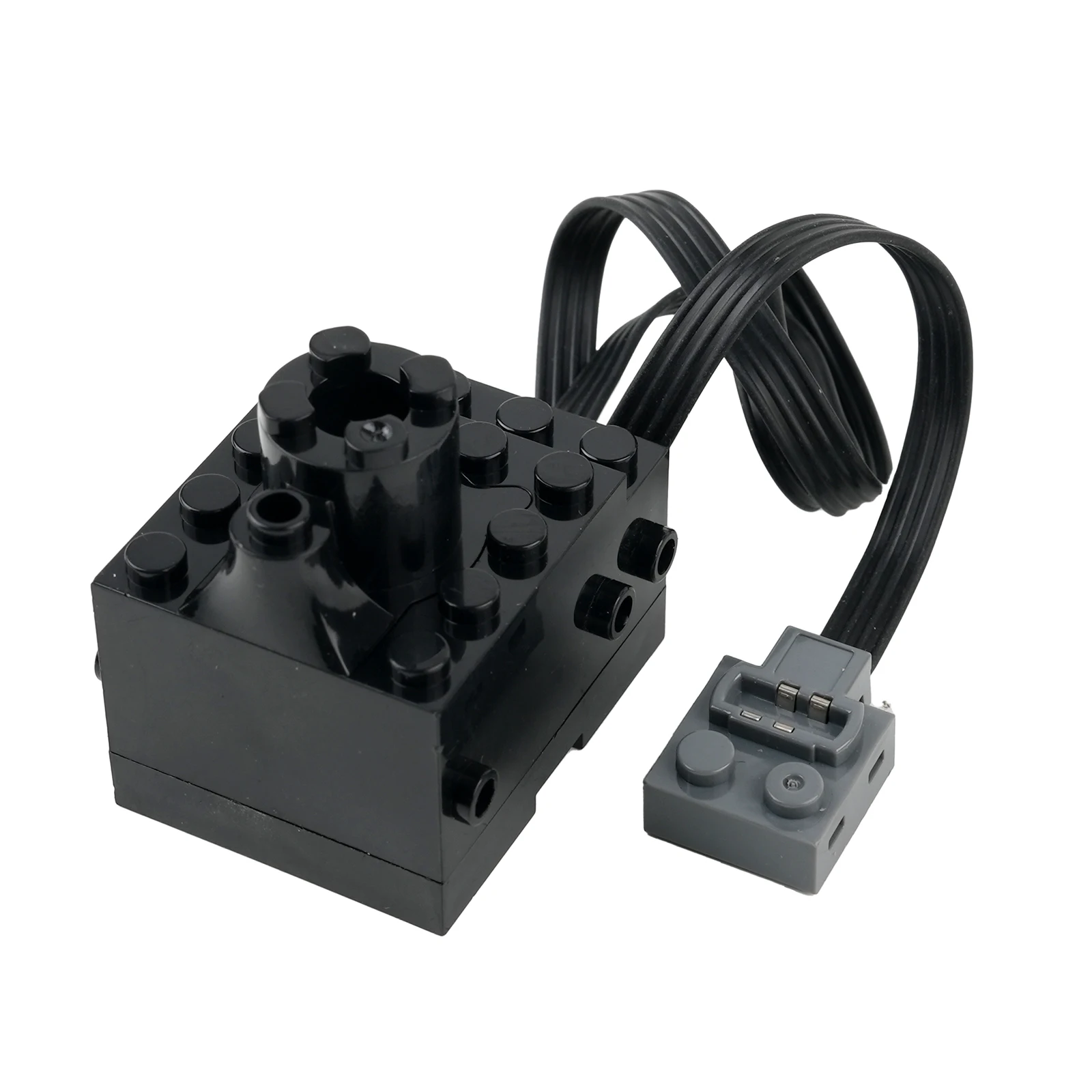 لتقوم بها بنفسك اللبنات المحرك التقني البخاخ العادم الكهربائي تعديل المحرك متوافق مع Legoed لقطع غيار السيارات قطار عالية التقنية #2