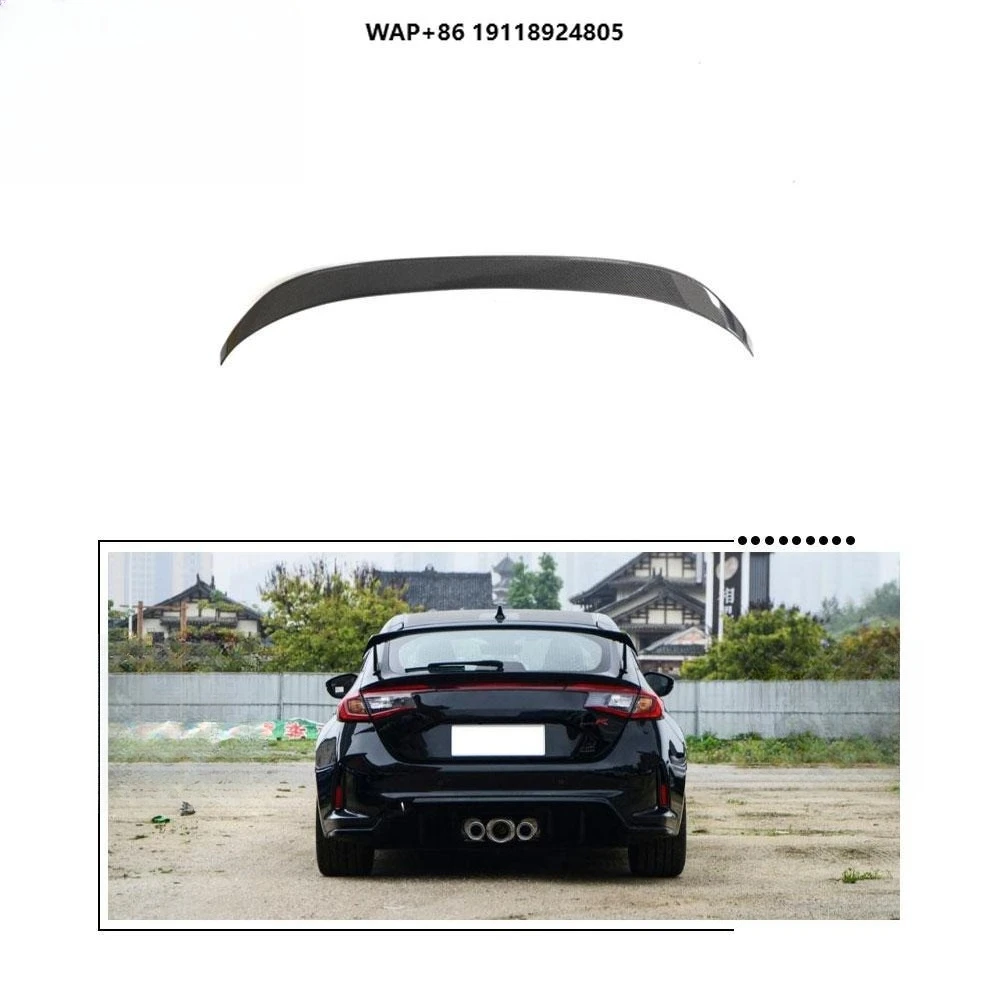 

Carbon Fiber Rear Trunk Spoiler for Type R 4 Door Hatchback 2023