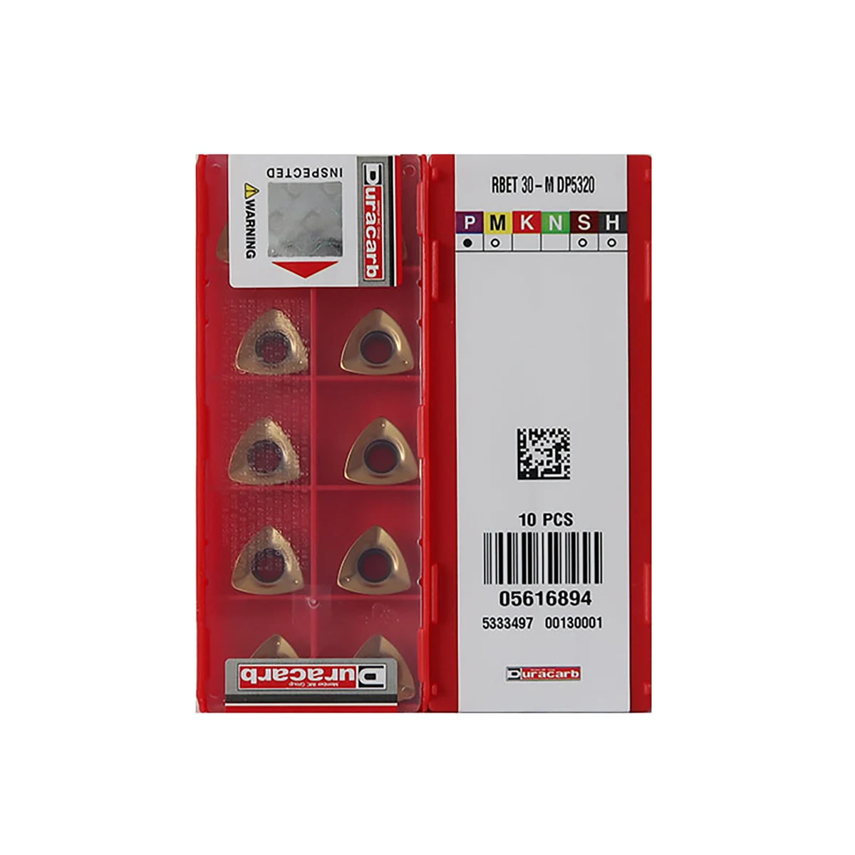 

100% Original RBET RBEX 25 30 40 50 -M DP5320 Groove Insert