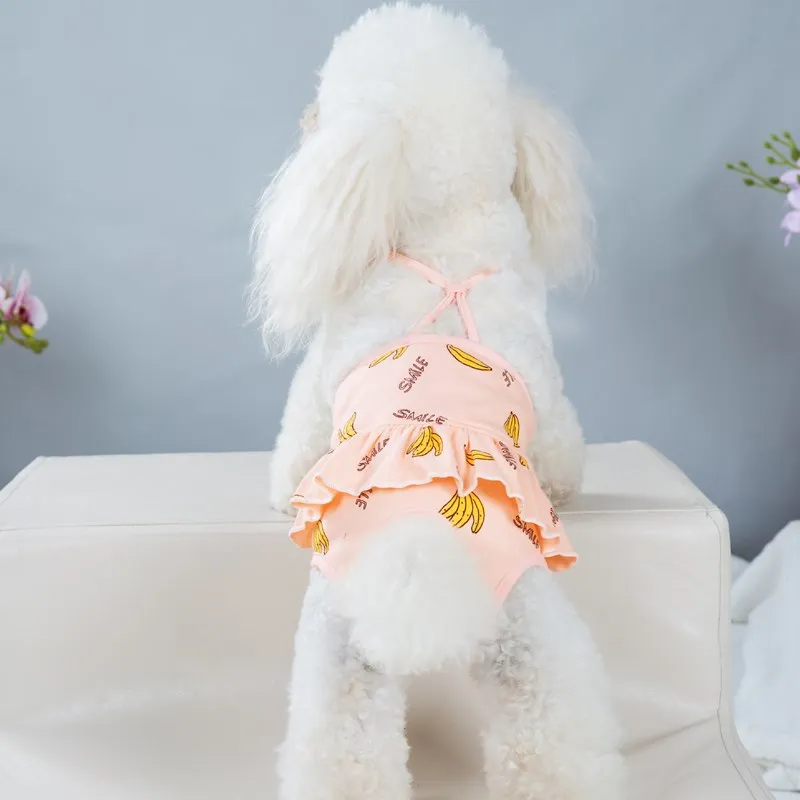 Dots Pet Dog Shorts Diaper Sanitary Physiological Pants Puppy Jumpsuit Sanitary Brief Panties Menstruation Underwear Briefs