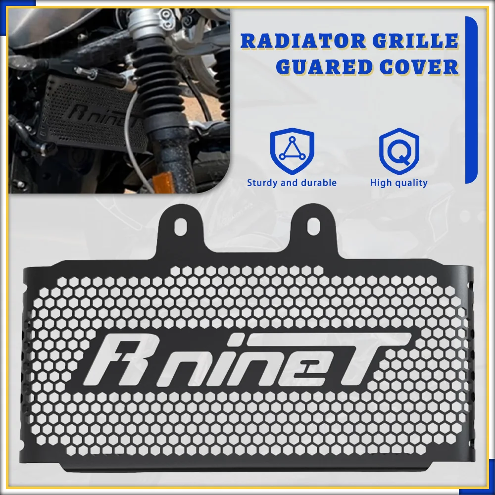 

Motorcycle Radiator Grille Cover Protector RnineT Oil Cooler Guard For BMW R Nine T Pure Racer Scrambler R9T 2014 - 2024 2023