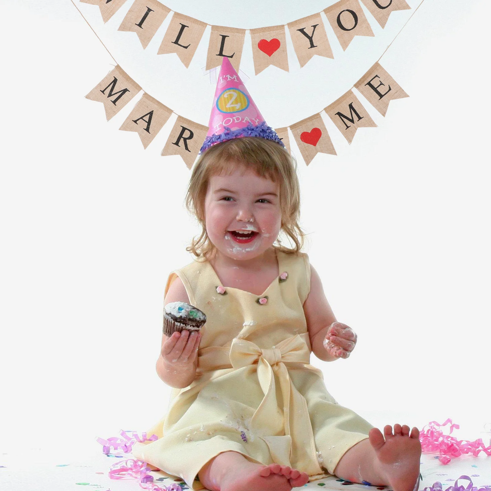 

Will You Marry Me Banner Linen Bunting Flags Wedding Party Decorations Engagement Wedding Flags Banner Bunting Banners
