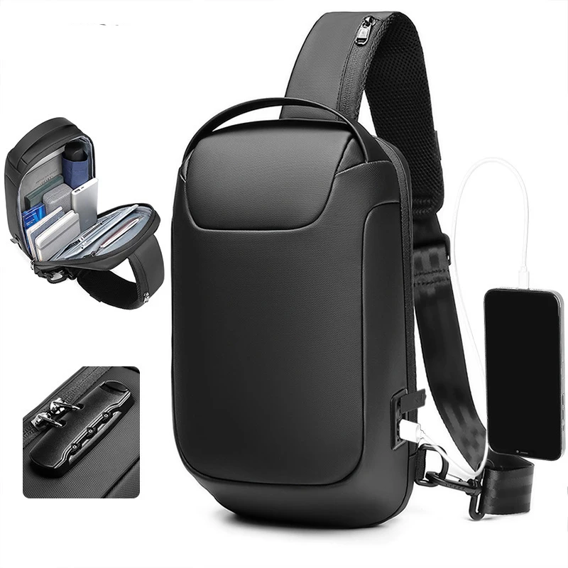 fashionable-multi-functional-cycling-crossbody-bag-men's-casual-single-shoulder-small-backpack-stylish-trendy-chest-bag