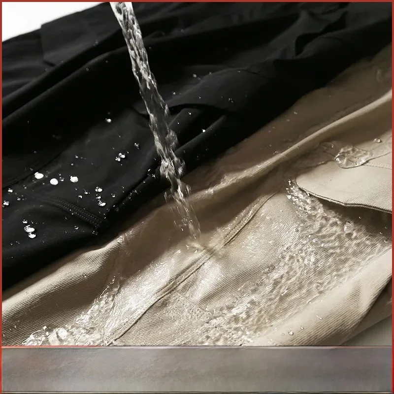 

Wild Recommended Lightweight Skin-like Waterproof Breathable Qui-drng Elastic Outdoor Tactical Long Pants for Men