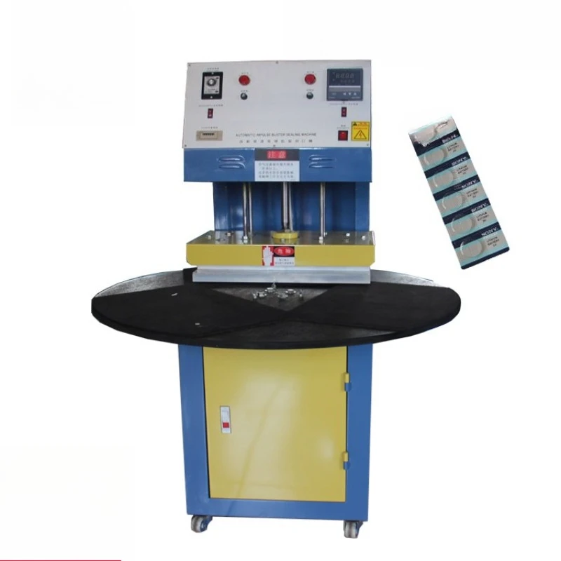 Bubble shell blister paper card hot pressing machine automatic high-speed blister packaging thermal sealing edge sealing