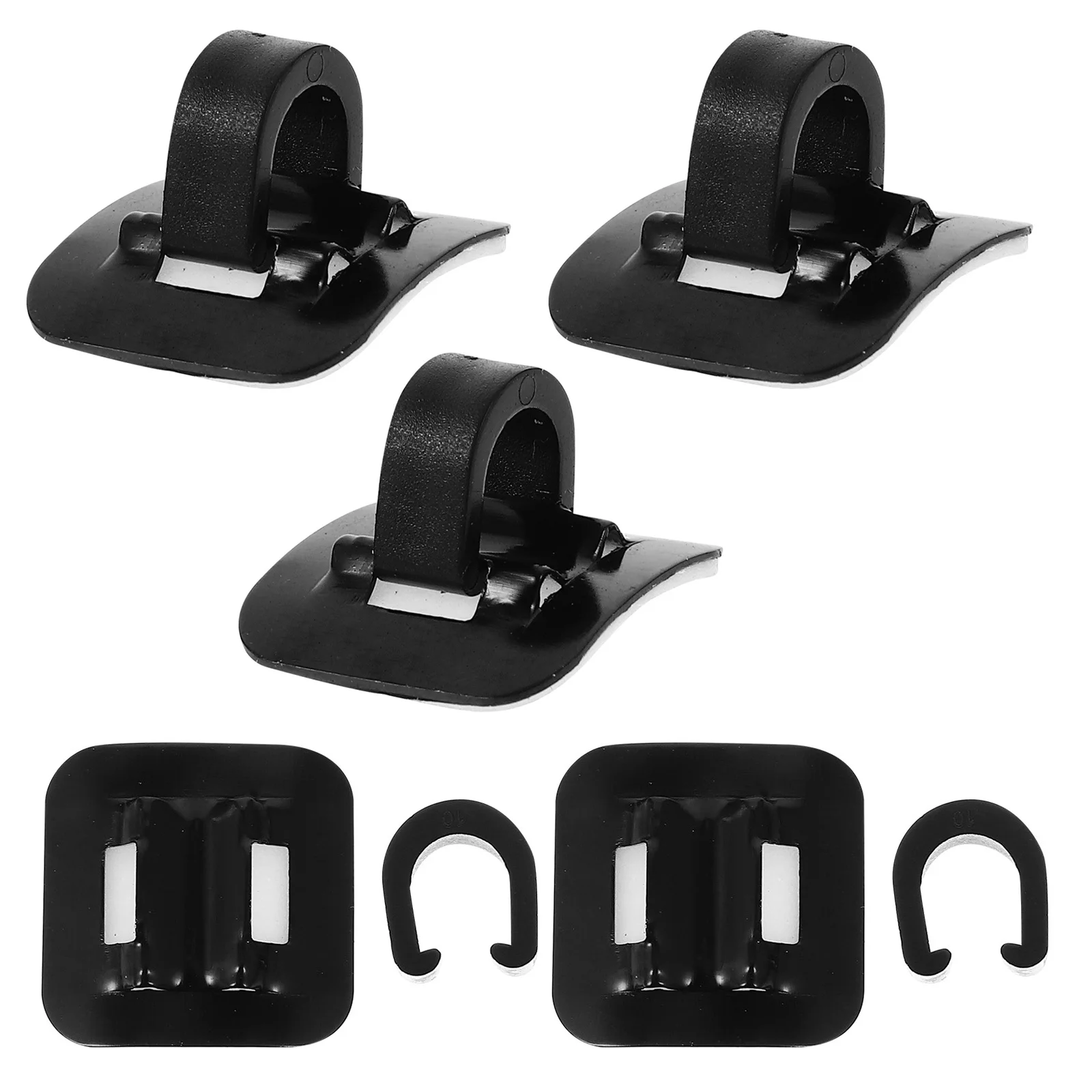 

5Pcs Bike Cable Line Guide Aluminum Alloy Adhesive Clips Brake Housing Tubing Clamps Mountain Road Bicycle Accessories