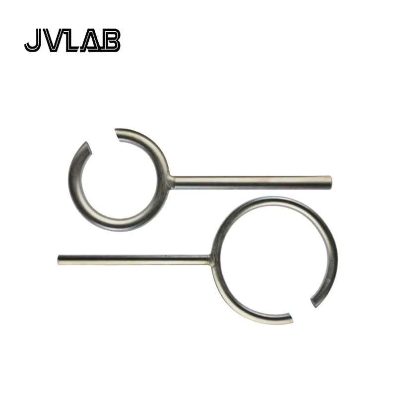 

Laboratory Iron Ring Large Size Heating Ring Iron 304 Stainless Steel Rack Iron Ring Black