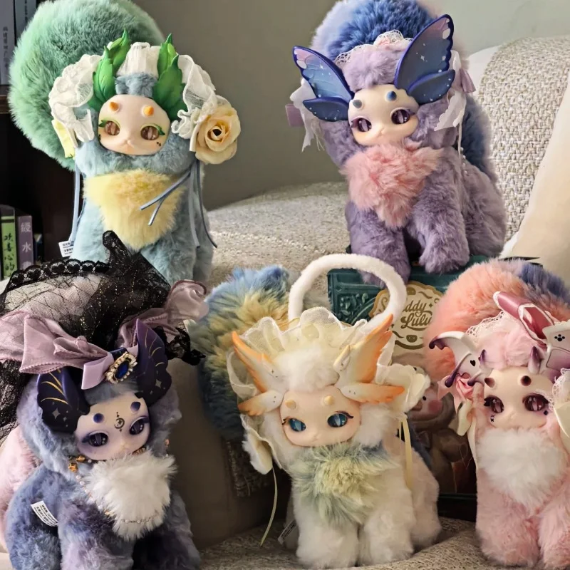 

Tutulong Fantasy Creatures v2 Magic Academy Series слепая коробка пушистая подвеска дракон плюшевая загадочная коробка Kawaii настольный декор подарки