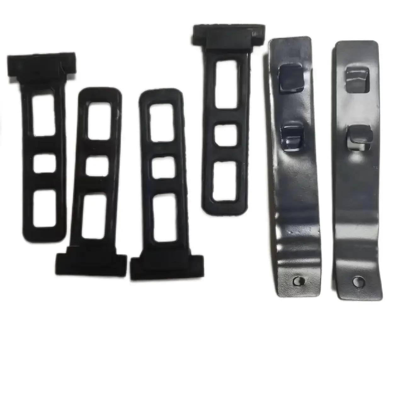 6 Pcs 4 PCS 8 PCS Suitable for SCANIA Truck Cover Rubber Strips and Fixed Iron 1383858 1383520 1377601 1377600 1358343