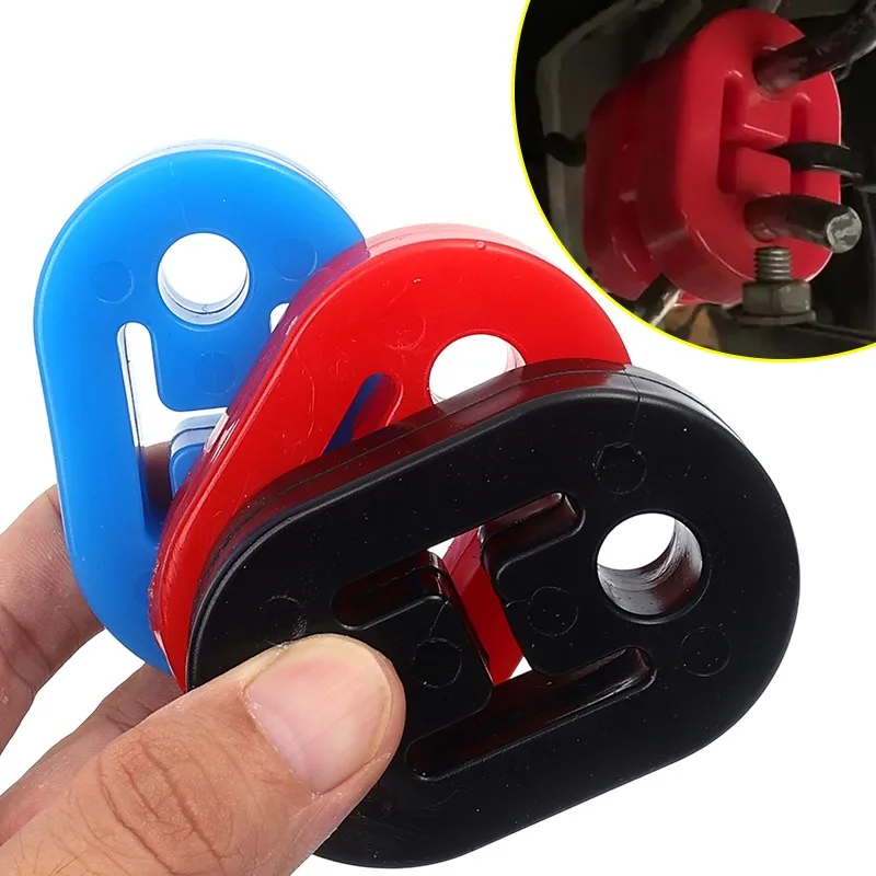 

Car Exhaust Mount Hanger 2 Hole Universal Muffler Insulator Bracket Polyurethane Style For Auto Pipe Support Repair Accessory