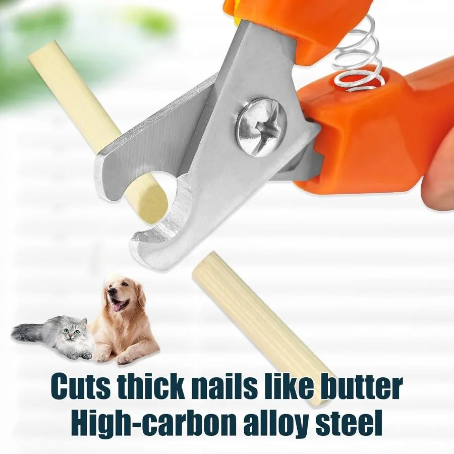 Heavy Duty Dog Nail Clippers 767C for Large and Small Breeds EasytoUse Pet Nail Trimmer Designed for Thick Nails Ideal for Dail
